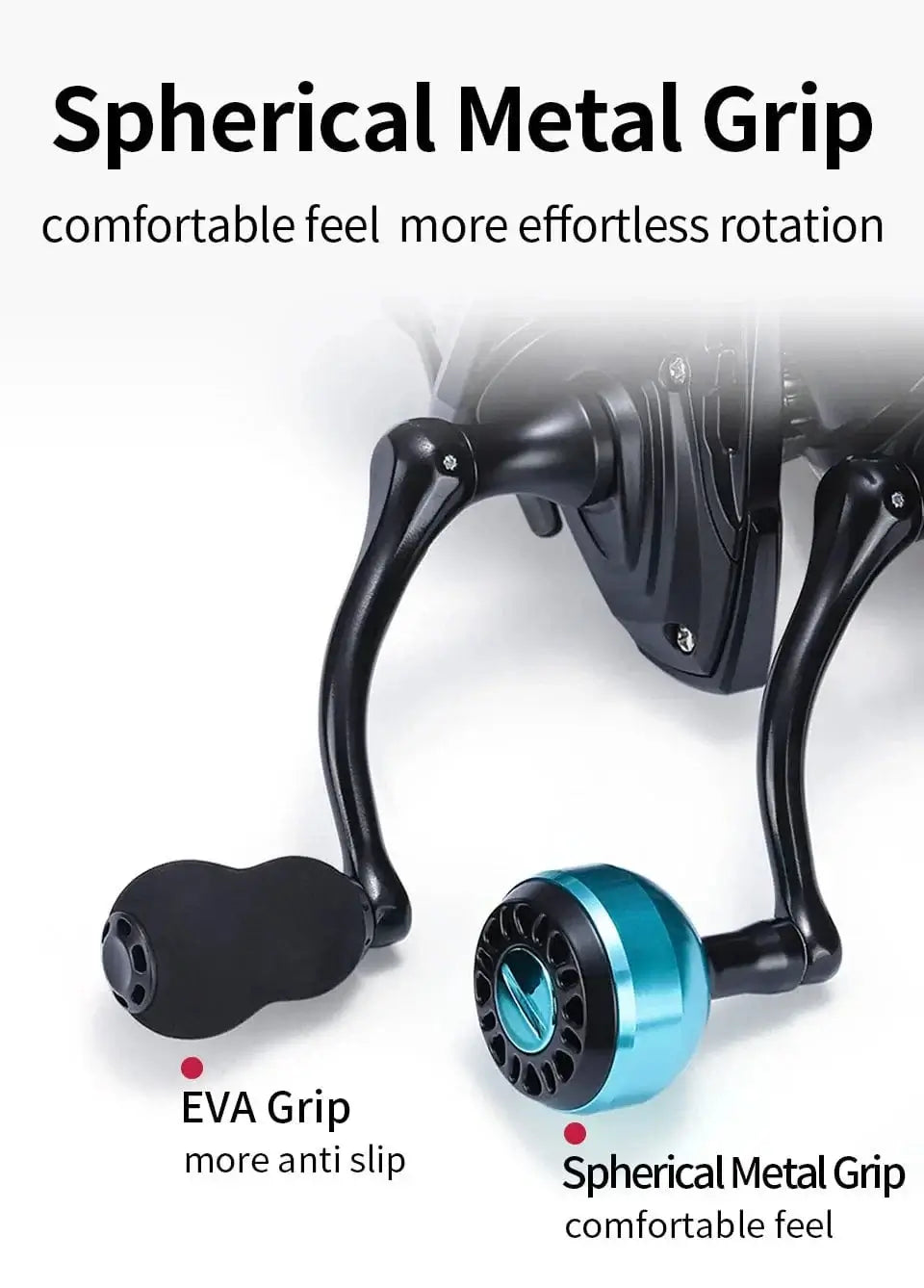 China Action Fishing Nets LINNHUE Fishing Reel HZ1000-7000 Max Drag 10kg Metal Spool Grip Spinning Reel For Carp Reel Fishing Accessories Pesca Bass Fish