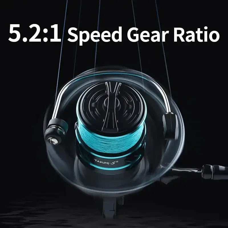 China Action Fishing Nets LINNHUE Fishing Reel HZ1000-7000 Max Drag 10kg Metal Spool Grip Spinning Reel For Carp Reel Fishing Accessories Pesca Bass Fish