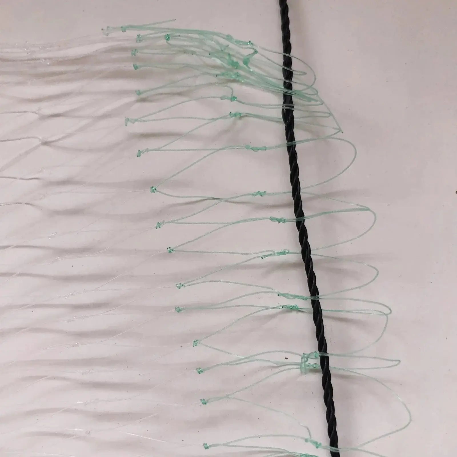 China China 0.18MM-0.4MM Line Semi-Finished Product Fishing Net Depth 48md Network Length 95m Nylon Monofilament Mesh Cloth Trap for Fish