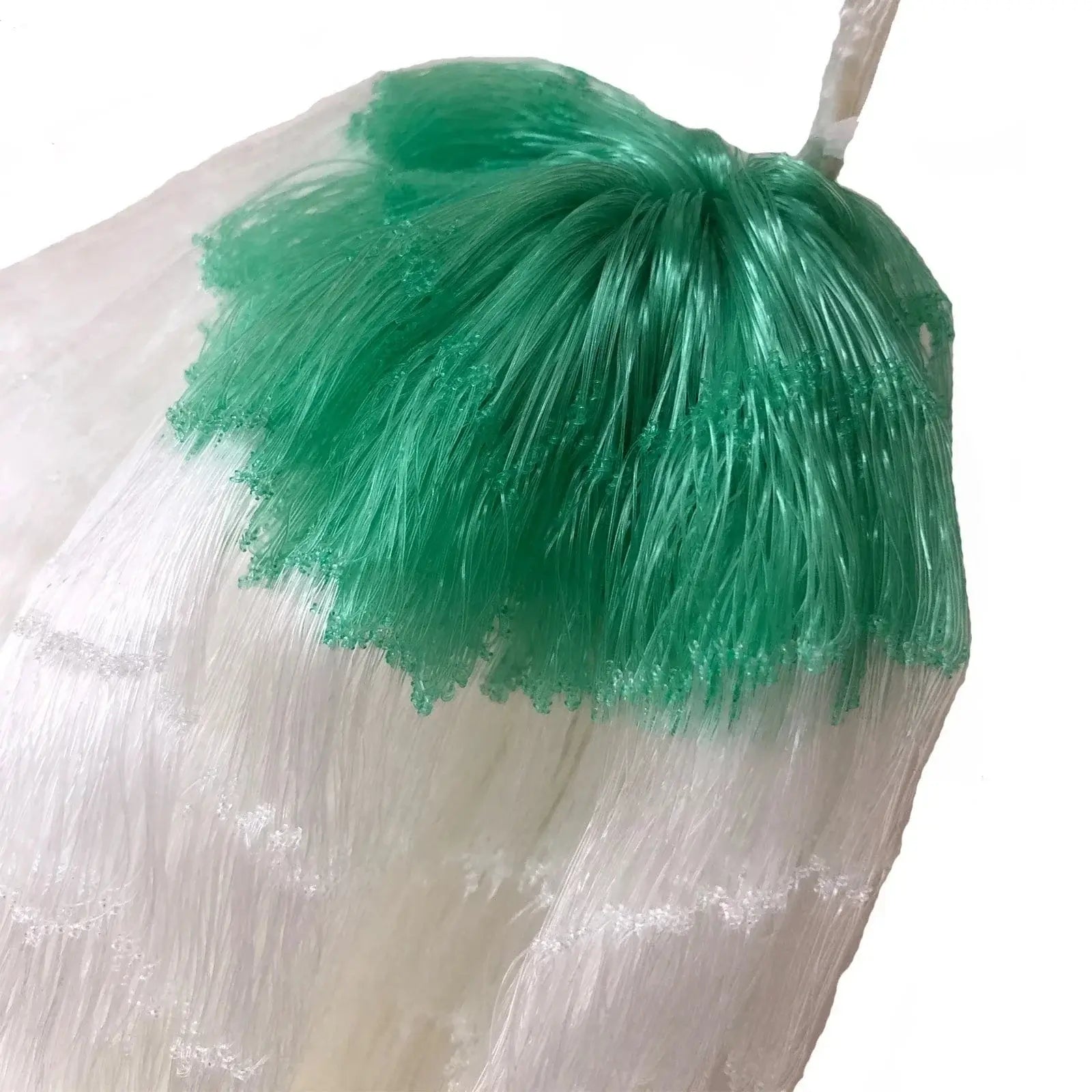 China China 0.18MM-0.4MM Line Semi-Finished Product Fishing Net Depth 48md Network Length 95m Nylon Monofilament Mesh Cloth Trap for Fish