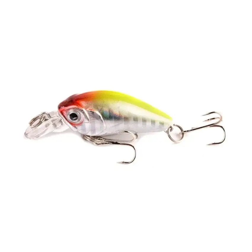 China China 05 1 PCS Minnow Fishing Lure 45mm 3.8g Crankbait Hard Bait Topwater Artificial Wobbler Bass Japan Fly Fishing Accessories