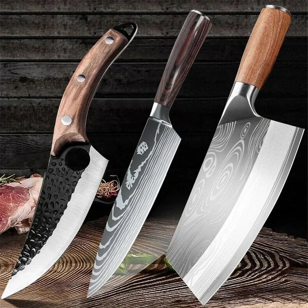 China China 1/2/3pcs Kitchen Knife Set