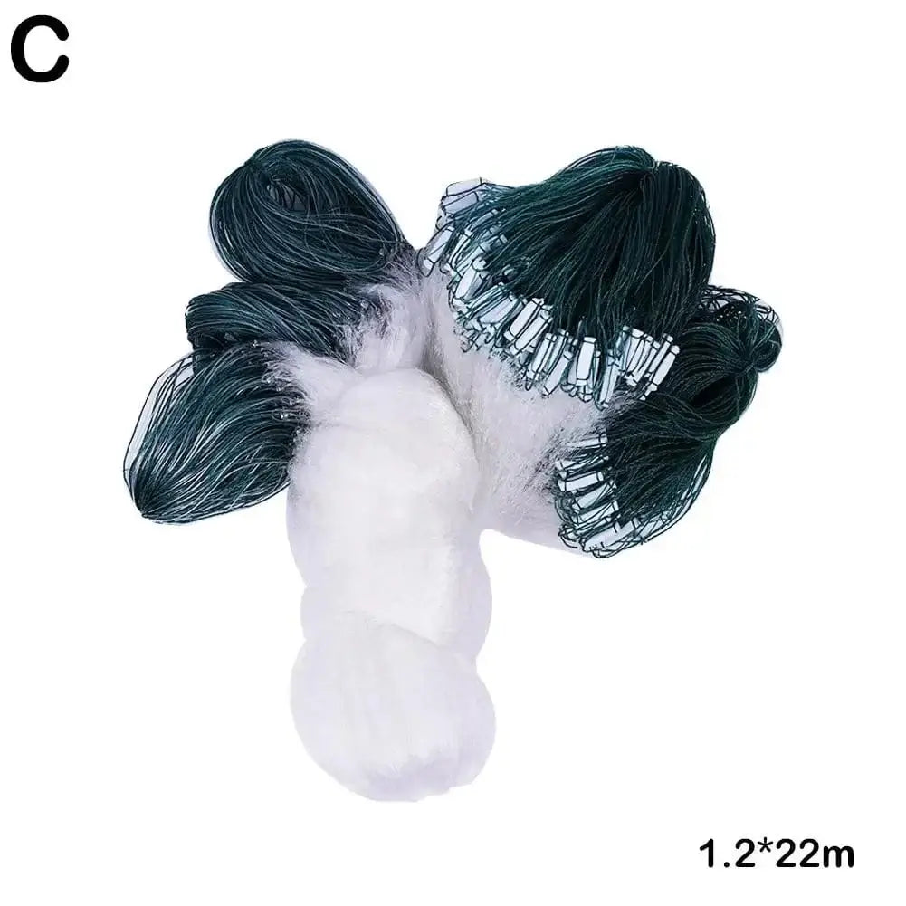 China China 1.2x20m Fishing Net Single Mesh Nylon Float Trap Monofilament Gill Net Fishing Accessories For Hand Casting