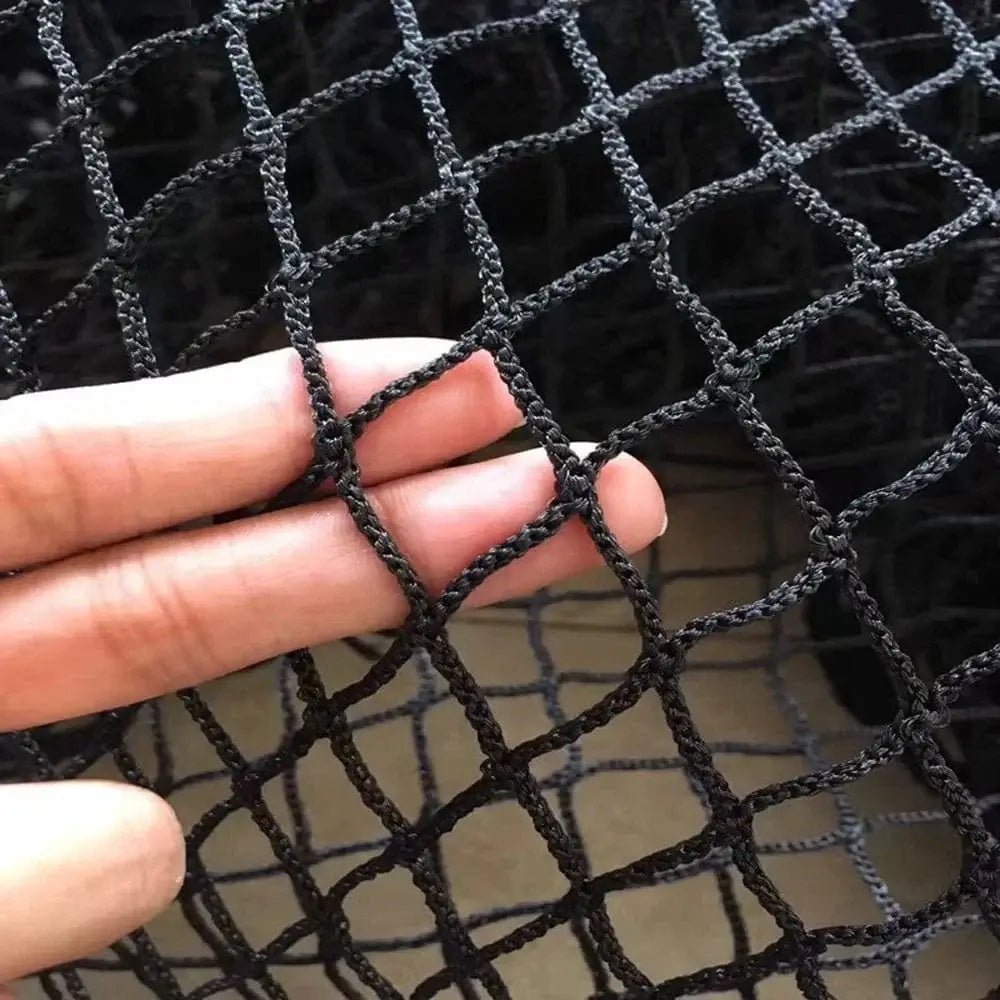 China China 1.5Mx4M / 3x3cm Cell Black Soccer Backstop Net, Sports Practice Barrier Net,Solid Golf Ball Hitting Netting ,Garden Net Balcony Protection Safe Net