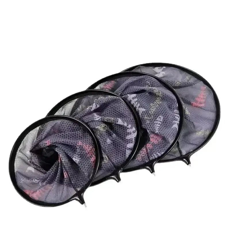 China China 1 PCS Fishing Net Head Anti-hook Outdoor Hand Net Ultra Light Aluminium Alloy Solid Deepening Net Fishing Tool Accessories