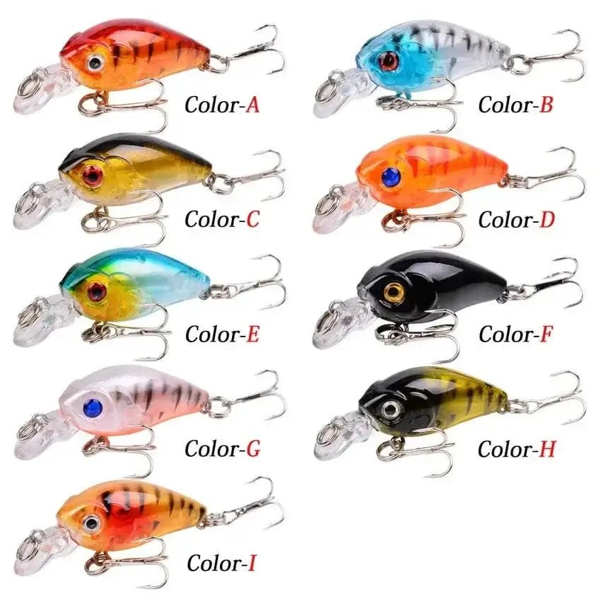 China China 1 PCS Minnow Fishing Lure 45mm 3.8g Crankbait Hard Bait Topwater Artificial Wobbler Bass Japan Fly Fishing Accessories