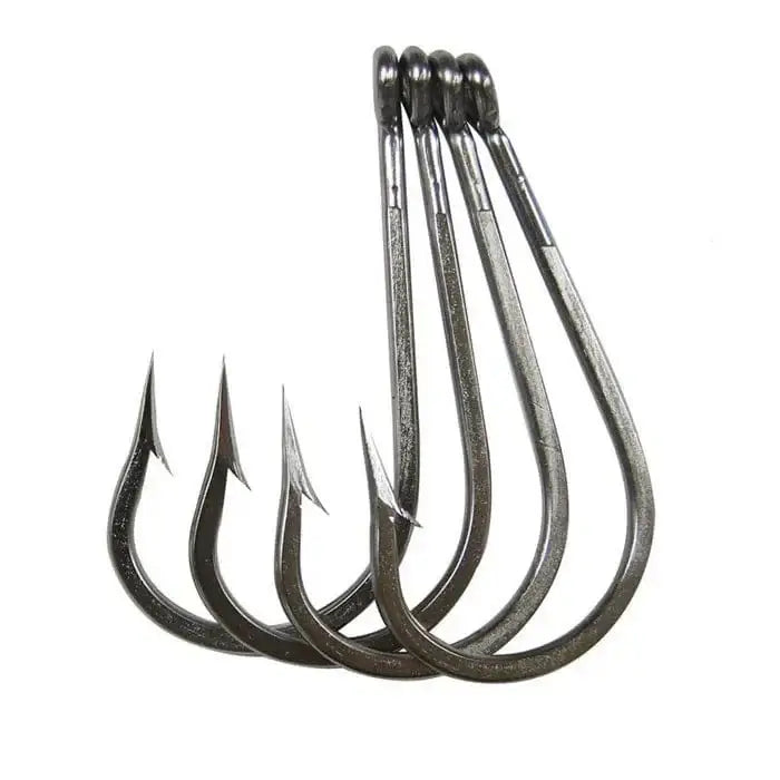 China China 10pcs/lot Size 6/0 7/0 8/0 9/0 10/0 11/0 12/0 13/0 14/0 Stainless Steel Big Game Fishing Hook 7691 Southern Tuna Fishing Hook