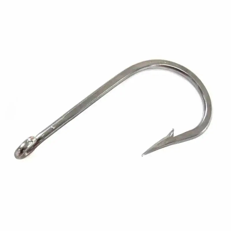 China China 10pcs/lot Size 6/0 7/0 8/0 9/0 10/0 11/0 12/0 13/0 14/0 Stainless Steel Big Game Fishing Hook 7691 Southern Tuna Fishing Hook