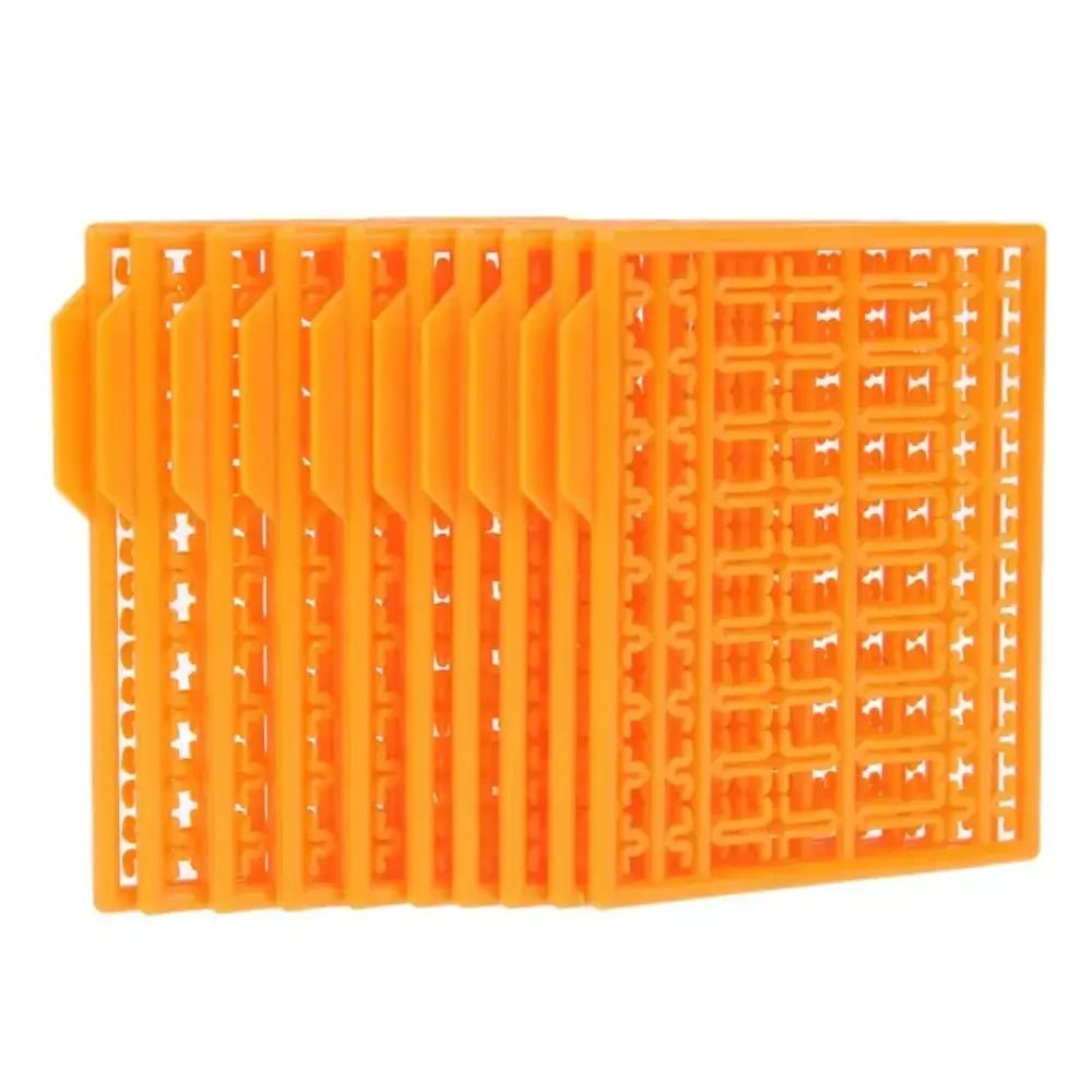 China China 10pcs Orange 10pcs/Pack Carp Fishing Tackle Hair Rig Boilie Bait Carp Stops Stoppers yellow Hair Extender Accessory Boillie Hair Stops