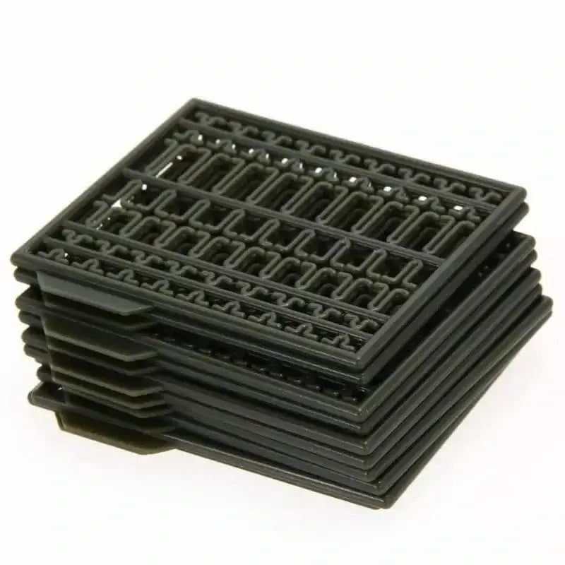 China China 10pcs/Pack Carp Fishing Tackle Hair Rig Boilie Bait Carp Stops Stoppers yellow Hair Extender Accessory Boillie Hair Stops