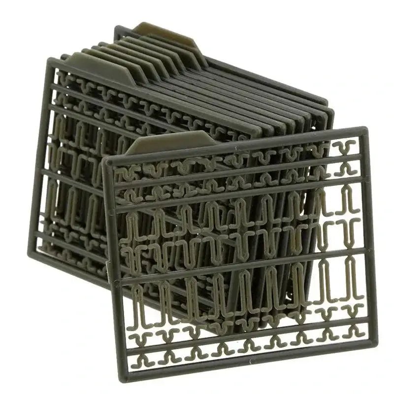 China China 10pcs/Pack Carp Fishing Tackle Hair Rig Boilie Bait Carp Stops Stoppers yellow Hair Extender Accessory Boillie Hair Stops