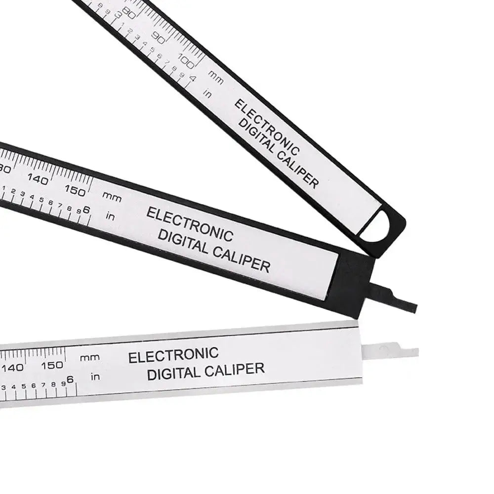 China China 150mm 100mm Electronic Digital Caliper Carbon Fiber Dial Vernier Caliper Gauge Micrometer Measuring Tool Digital Ruler
