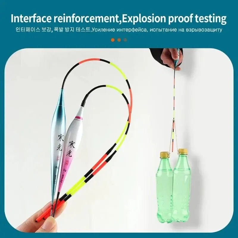 China China 1PC Big Loading lead weight Gravity Sensor Float+1 CR425 Battery+1 Float Holder+1 Bag Hooks Electric Luminous Smart Float Tools