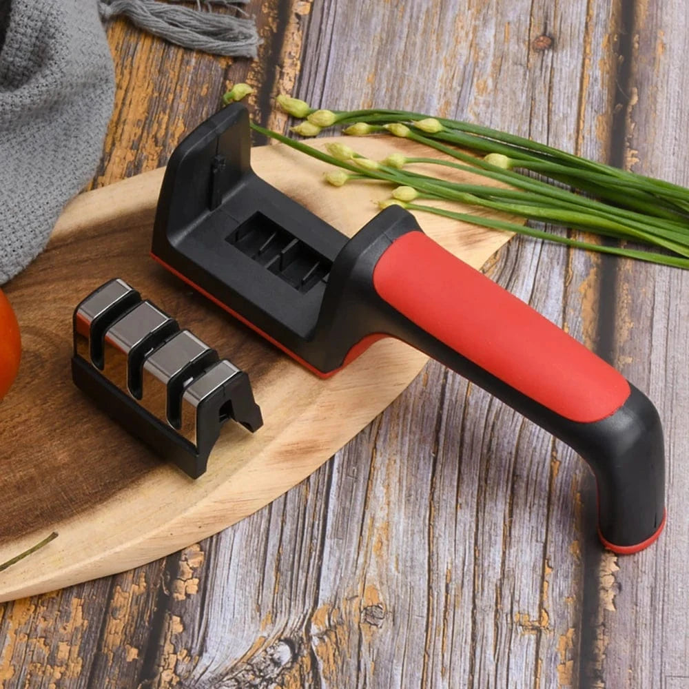 China China 1PC Kitchen Multifunctional Knife Sharpener Handheld Fast Cutting Edge Sharpener Stone Scissors Sharpener