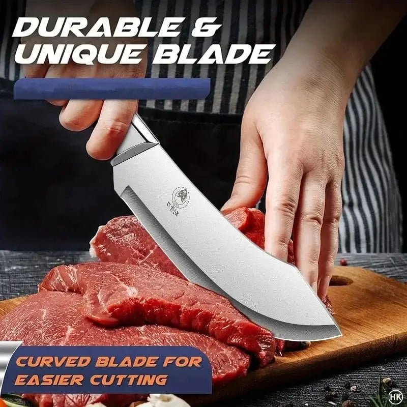 China China 1PC PLYS-Stainless steel ultra sharp bending fracture knife, suitable for precise cutting, trimming, by professional butchers