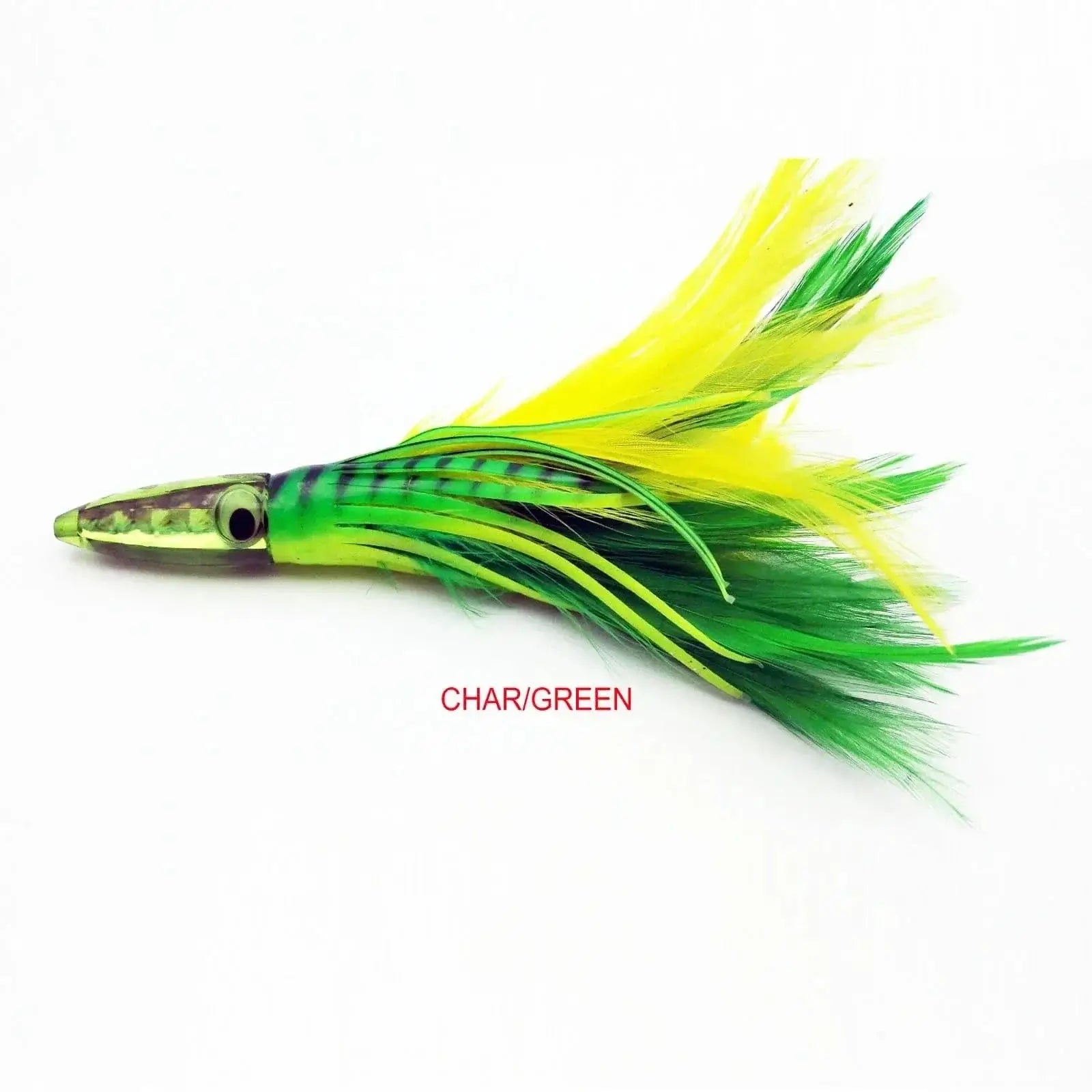 China China 1pc Squid Skirts Soft Fishing Lure 14cm/32g Night Fishing Lure Octopus Feather Skirt Artificial Acrylic Bait for Tuna Sai