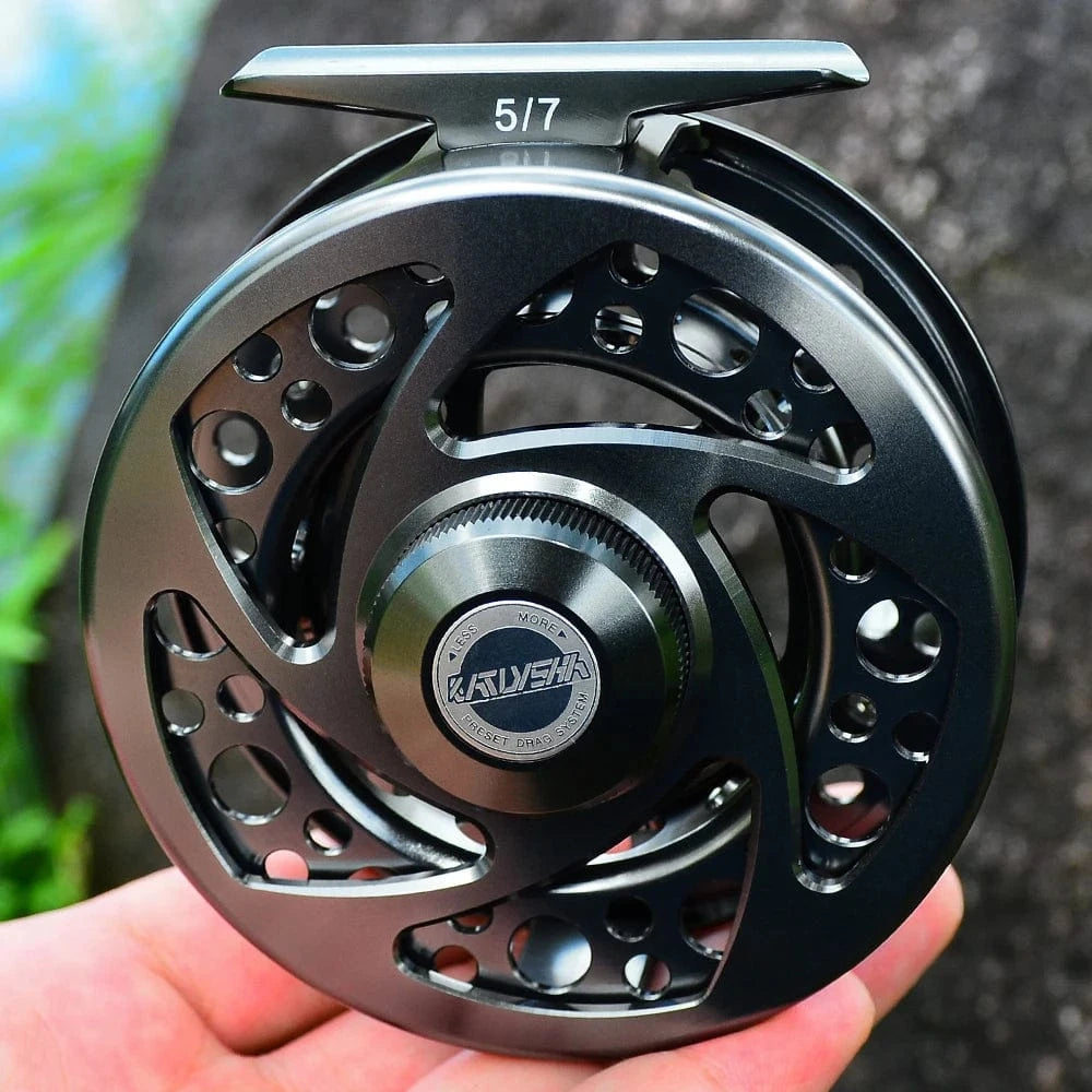 China China 1pc stainless steel fly fishing wheel Fishing Reel left/right handed Ice Fishing Wheel 90mm 97mm 104mm Fly Fishing Reels
