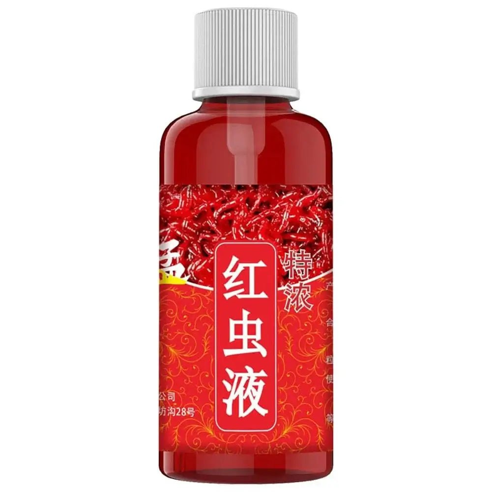China China 1pcs 60ML Liquid Blood Worm Scent Fish Attractant Concentrated Red Worm Liquid Fish Bait Additive Perch Catfish Fishing Accessories
