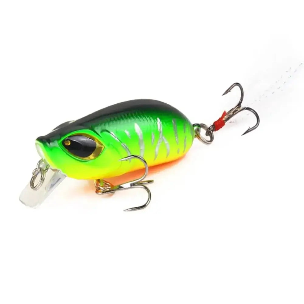 China China 1PCS Crank Fishing Lures 8.3g 5.5cm Minnow For Fishing Wobblers Bass Lures Pike Crankbait Fake Baits With Feather Fishing Tackle