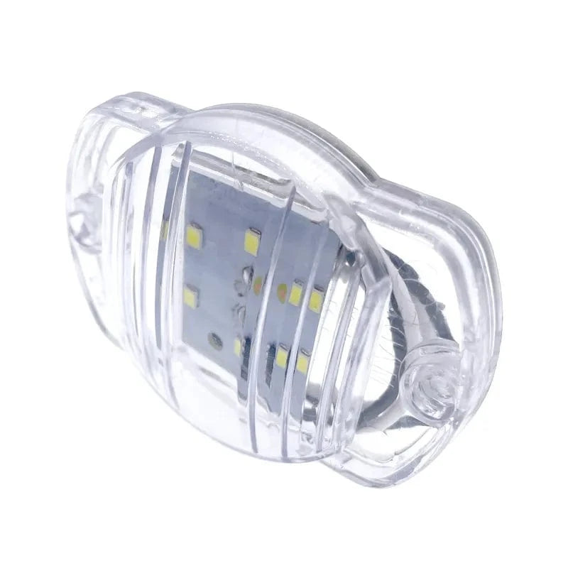 China China 1Pcs DC12V/24V Marine Boat Transom LED Stern Light Round Cold White LED Tail Lamp Yacht Accessory Blue/White/Yellow/Green/Red