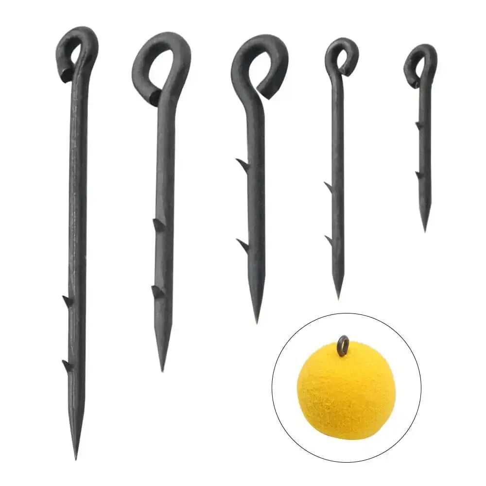 China China 20pcs Carp Fishing Accessories Pop Up Boilie Bait Stings Live Bait Maggot Needle Pin Stinger With Barbs For Carp Hair Rig Tackle