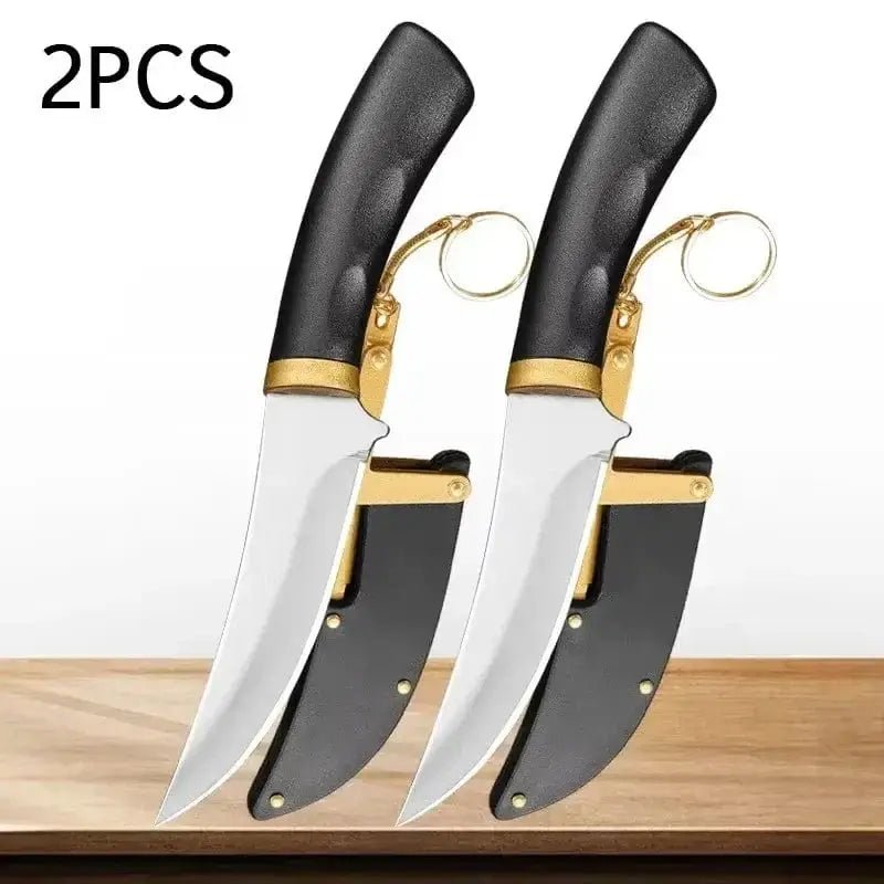 China China 2PCS-B WXCOO Professional Japanese Chef's Knife Multi-purpose Kitchen Knives Stainless Steel Boning Knife Meat Cleaver Slicing Knife