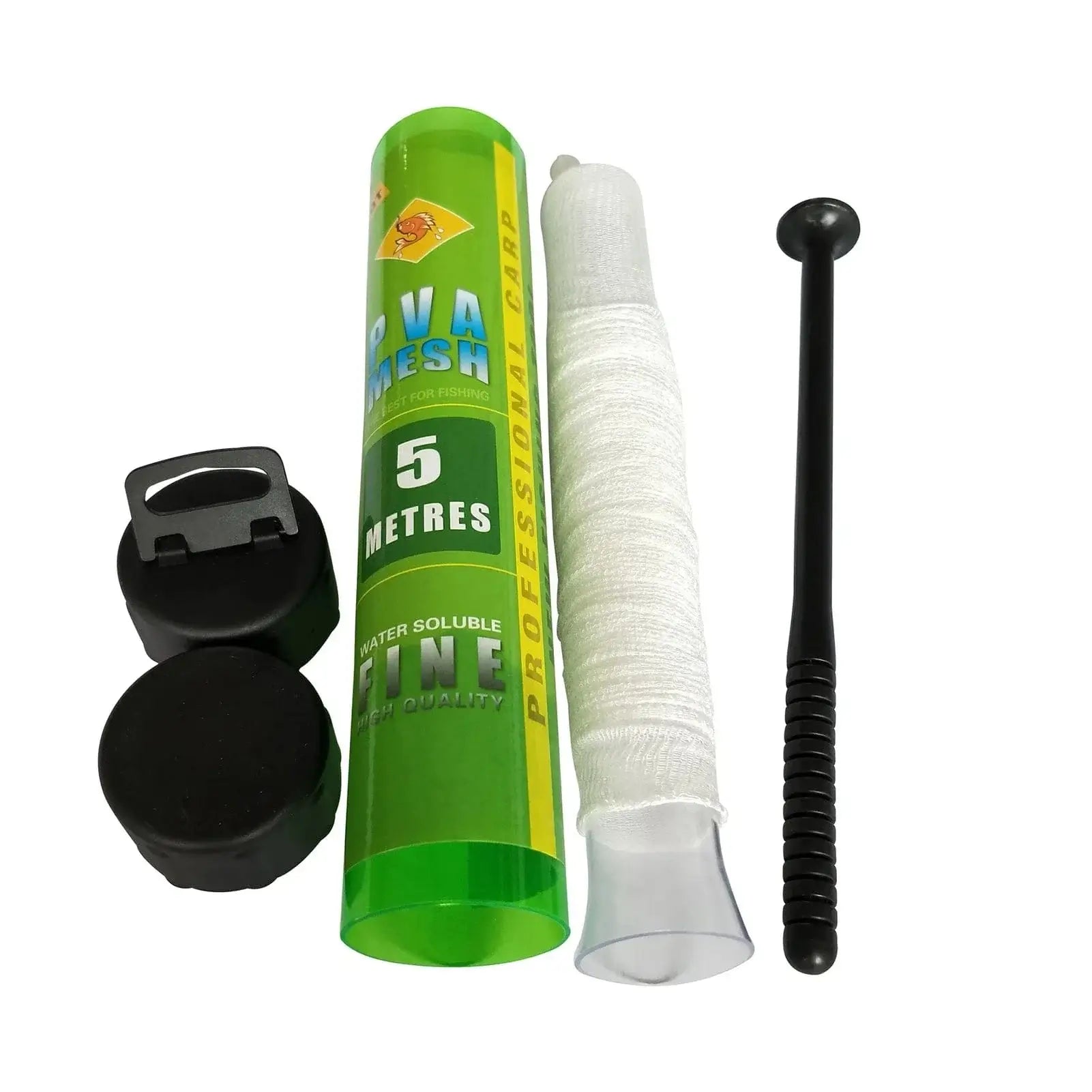 China China 3.7x5m 5M Soluble PVA Mesh Refill Carp Fishing Feeder Fishing Lures Refill Rig Hook Bait Wrap Bags 18mm 25mm 37mm 44mm For Fishermen