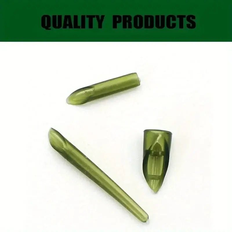 China China 40PCS 40PCS/lot Carp Fishing Accessories Lead Clip Quick Change Swivel Tail Rubber Anti Tangle Sleeves for Carp Rigs Fishing Tackle