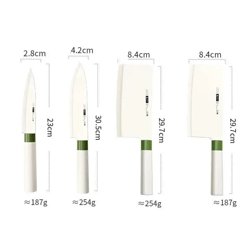 China China 4pcs Exquisite ceramic knife set, home multi-functional meat and fish cutting knife, sharp Bone cutting knife, kitchen accessories