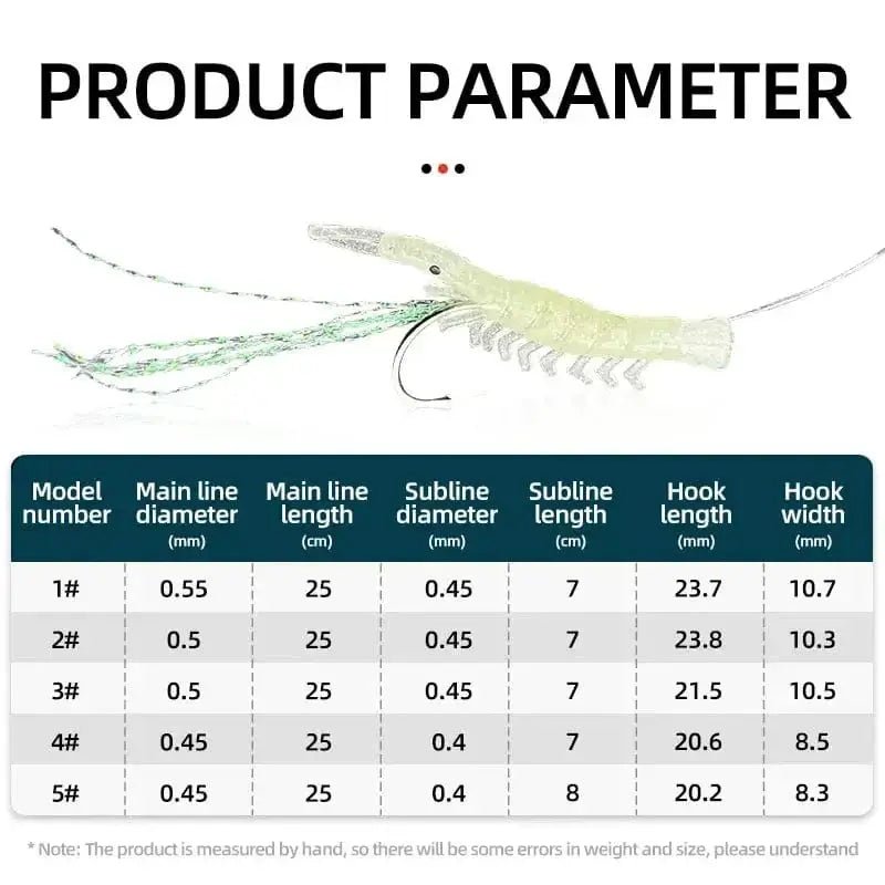 China China 5 Hooks Luminous Soft Shrimp String Hook Fishing Lure Sabiki Bait Rigs Freshwater Saltwater Sabiki Rig Tackle