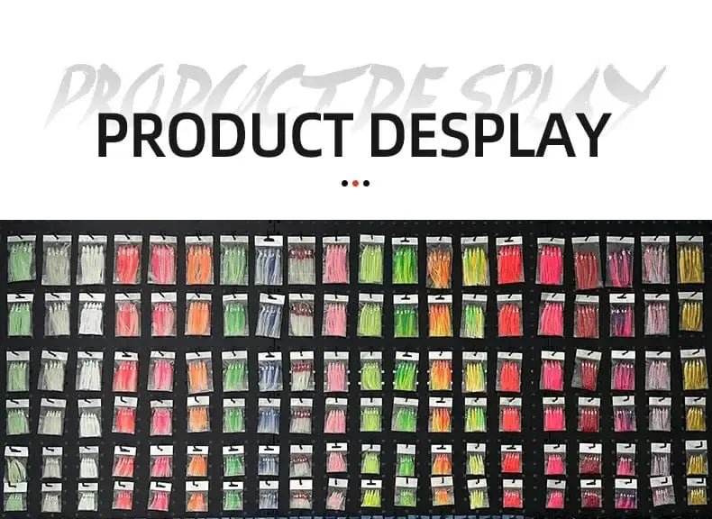 China China 50/100PCS 5-12cm Mixed Color Squid Fishing Lure Luminous Squid Skirt Soft Bait for Sea Bass Salmon Trou 