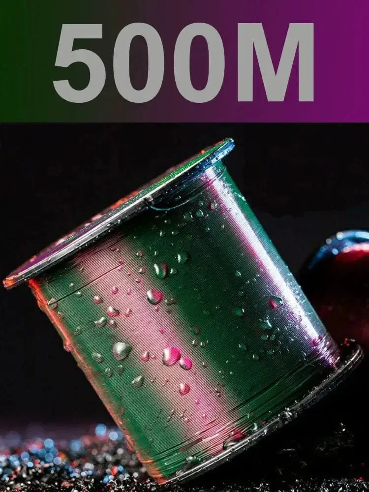 China China 500m Color Changing Fishing Line Fluorocarbon On Monofilament Nylon Sea Fresh Water Carp Wire Leader Line Fishing Equipment