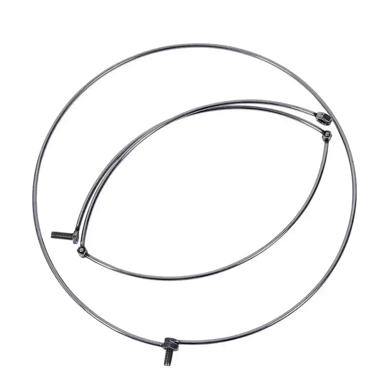 China China 53/60/85cm Double Line Fishing Net Head Handheld High-density Durable Nylon Fishing Net Practical Portable Outdoor Fishing Gears