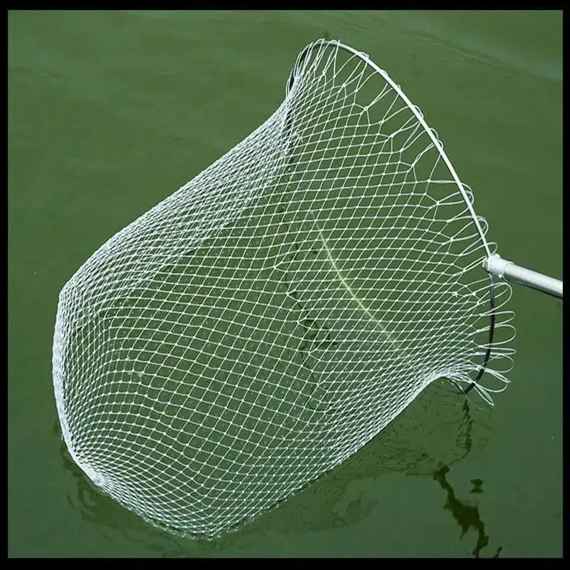 China China 53/60/85cm Double Line Fishing Net Head Handheld High-density Durable Nylon Fishing Net Practical Portable Outdoor Fishing Gears