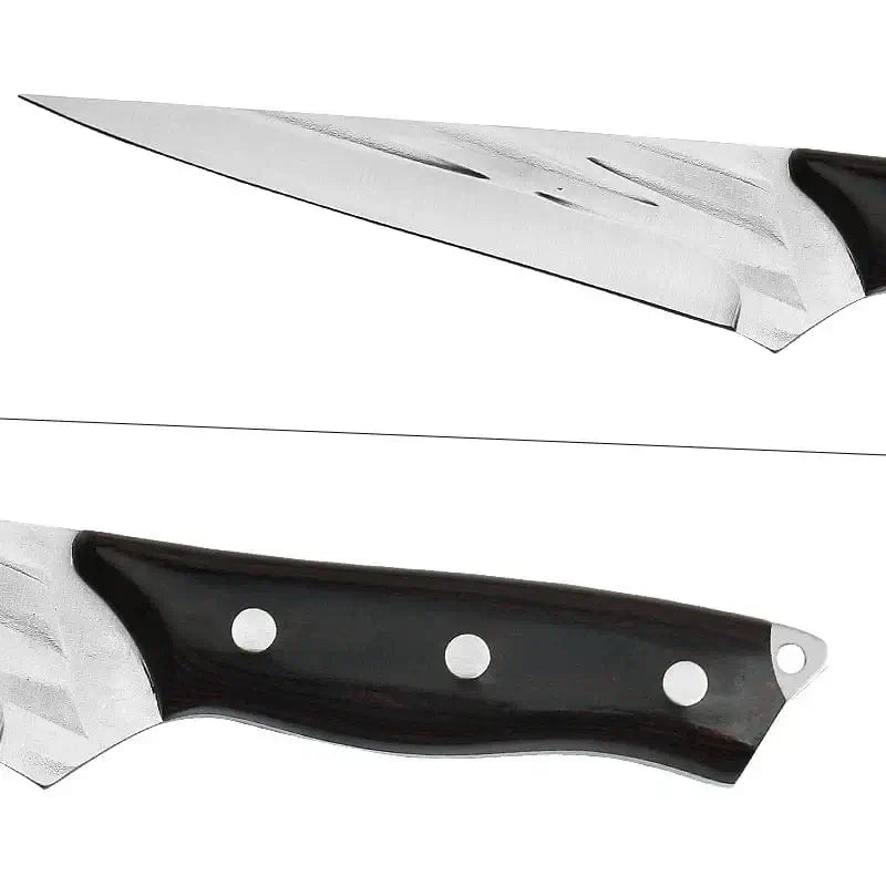 China China 5Cr15Mov Stainless Steel Forged Butcher Knives Set Meat Cleaver Boning Knife Accessories With Holster