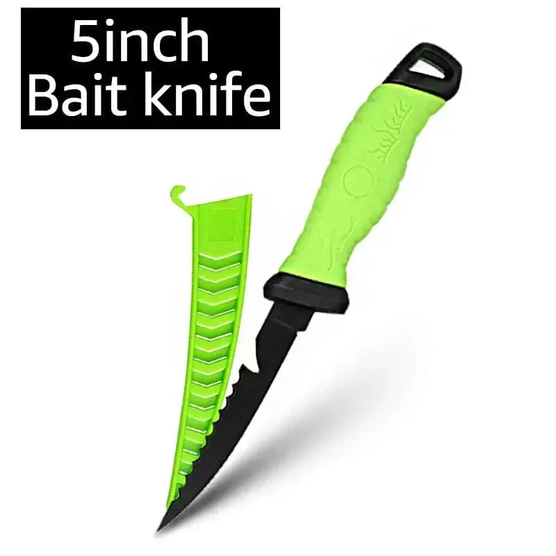 China China 5inch / CHINA Boning Knife Fish Fillet 3-in-1 Kitchen Knives Japanese Chef Knifes Sashimi Fishing Knife Stainless Steel Coating Blade for Salt