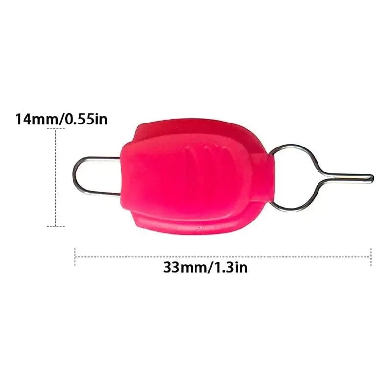 China China 5Pcs Fishing Line Holder Buckle Stopper Keeper Clip For Baitcasting Reel Pescaria Accessories Pesca Fishing goods Tackle