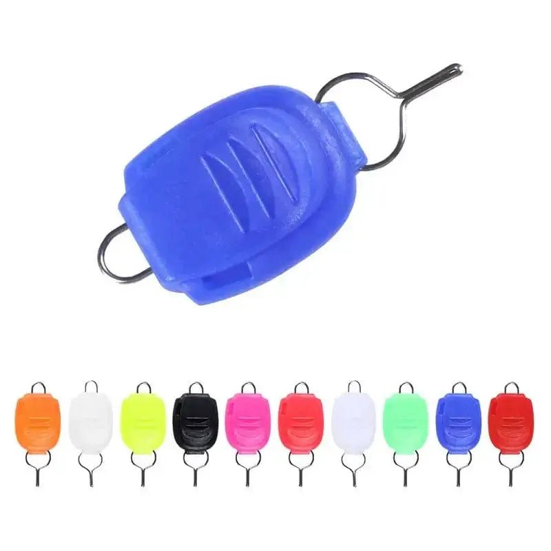 China China 5Pcs Fishing Line Holder Buckle Stopper Keeper Clip For Baitcasting Reel Pescaria Accessories Pesca Fishing goods Tackle