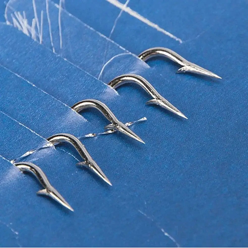 China China 5pcs Fishing Sabiki Samodur Rigs Baits Luminous Japan Luminous Glow Bead Feather Fish Skin String Hooks Saltwater Fish Supplies