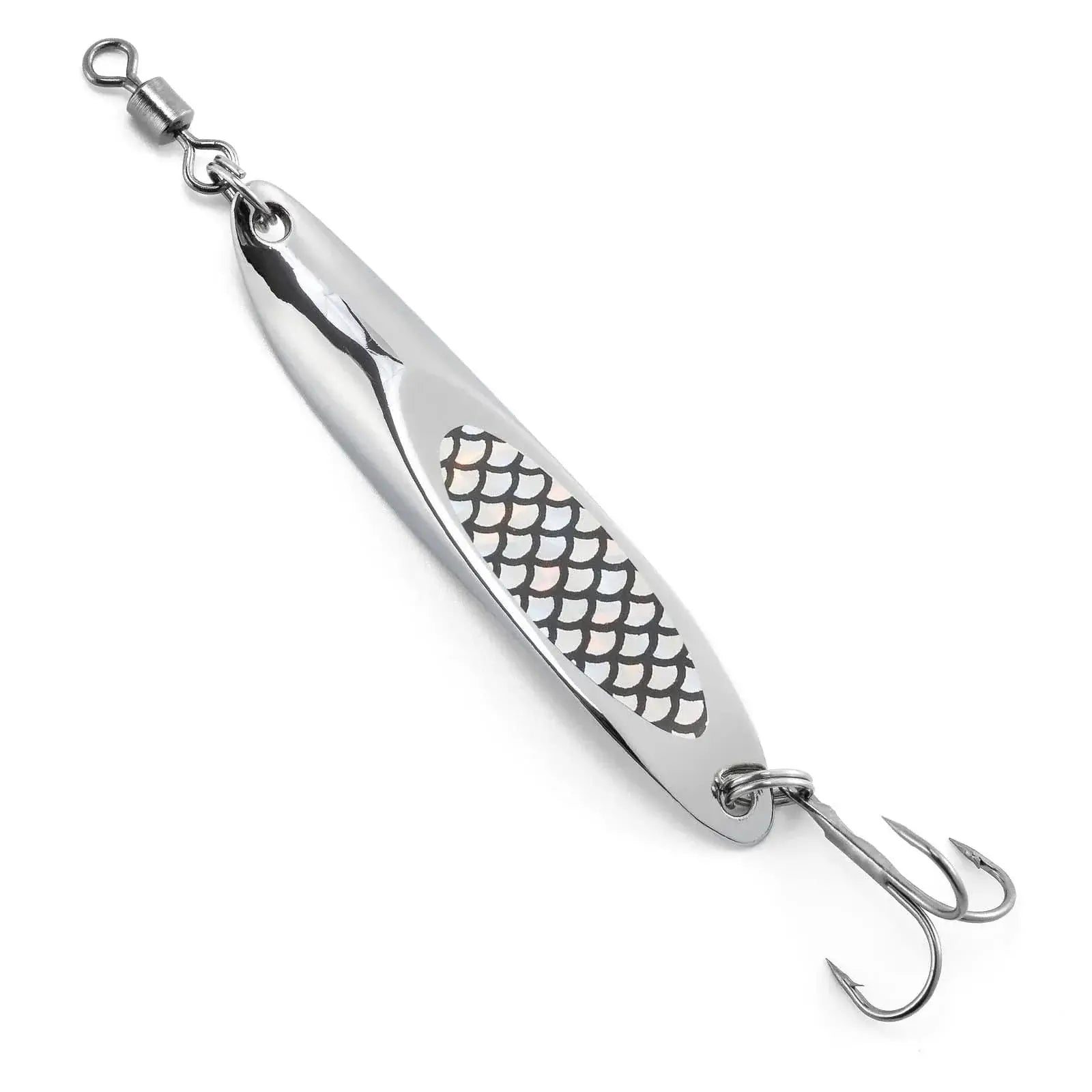 China China 5pcs Saltwater Fishing Spoon Balancer Winter Fishing Metal Spoon Long Casting Jigging Wobble for Pike Mackerel Catfish 21g 28g