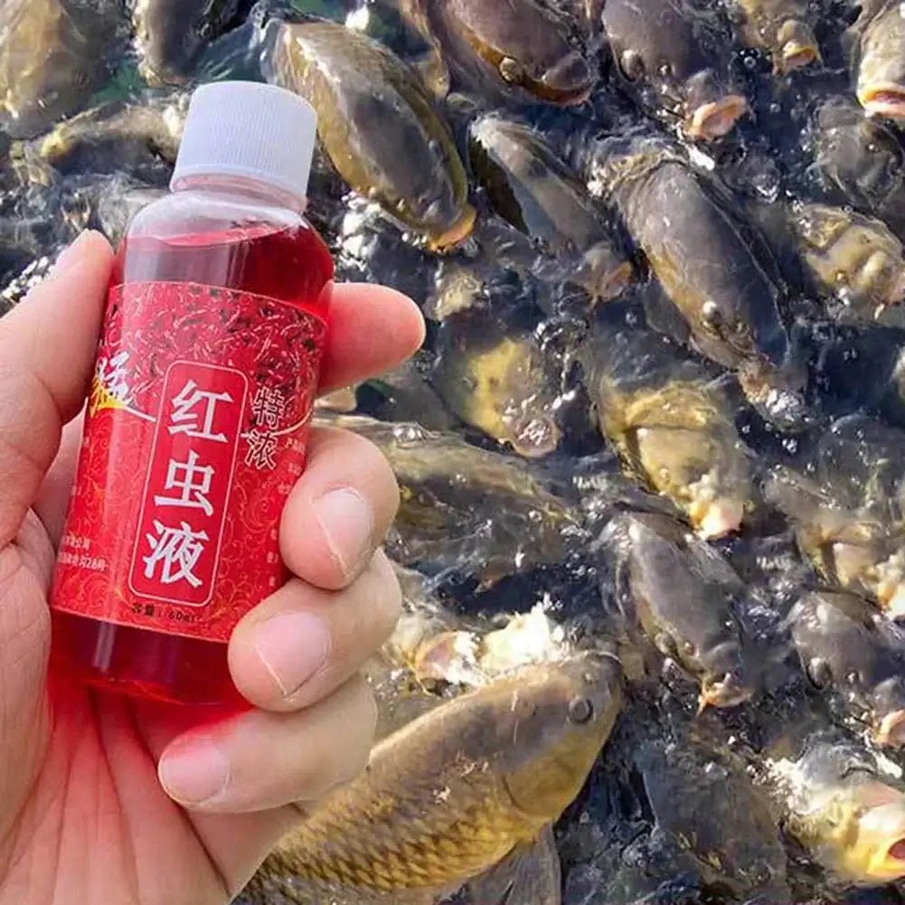 China China 60ML Liquid Blood Worm Scent Fish Attractant Concentrated Red Worm Liquid Fish Bait Additive Perch Catfish Fishing Accessories