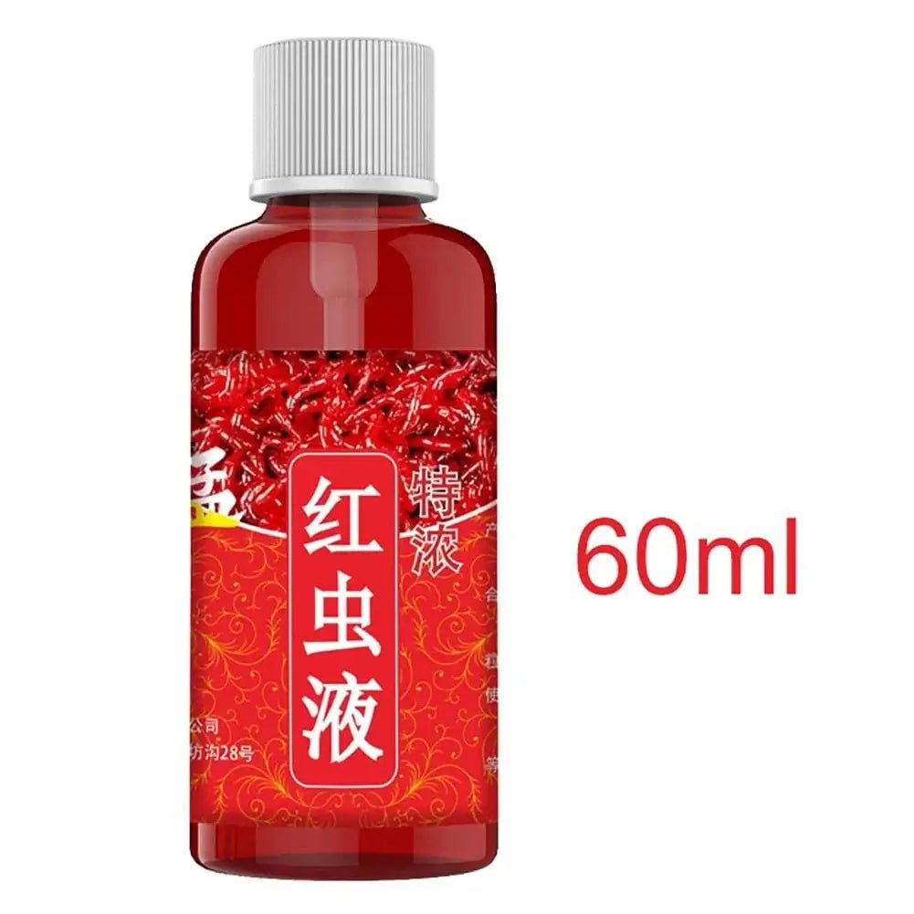 China China 60ML Liquid Blood Worm Scent Fish Attractant Concentrated Red Worm Liquid Fish Bait Additive Perch Catfish Fishing Accessories