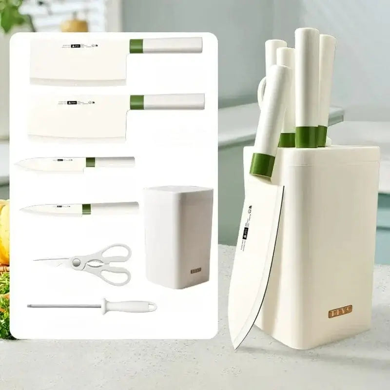 China China 7pcs Exquisite ceramic knife set, home multi-functional meat and fish cutting knife, sharp Bone cutting knife, kitchen accessories