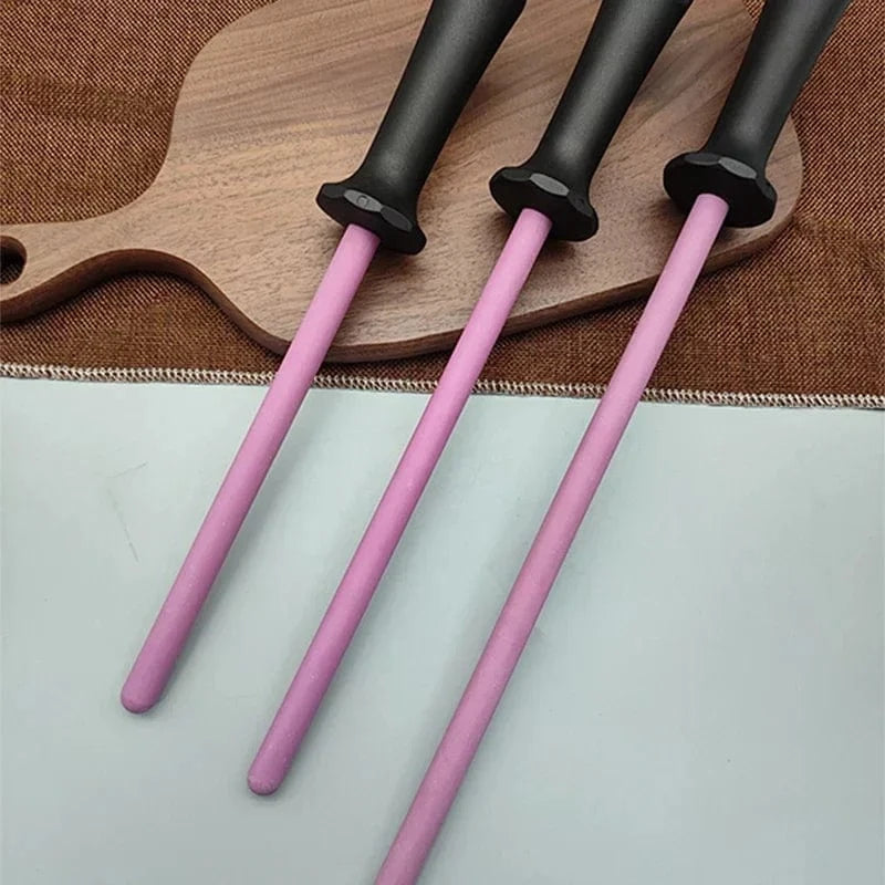 China China 8/10/12 Inch Professional Ceramic Knife Sharpener Rod Durable Knife Grinder With Non-Slip Handle Kitchen Knife Sharpening Blade