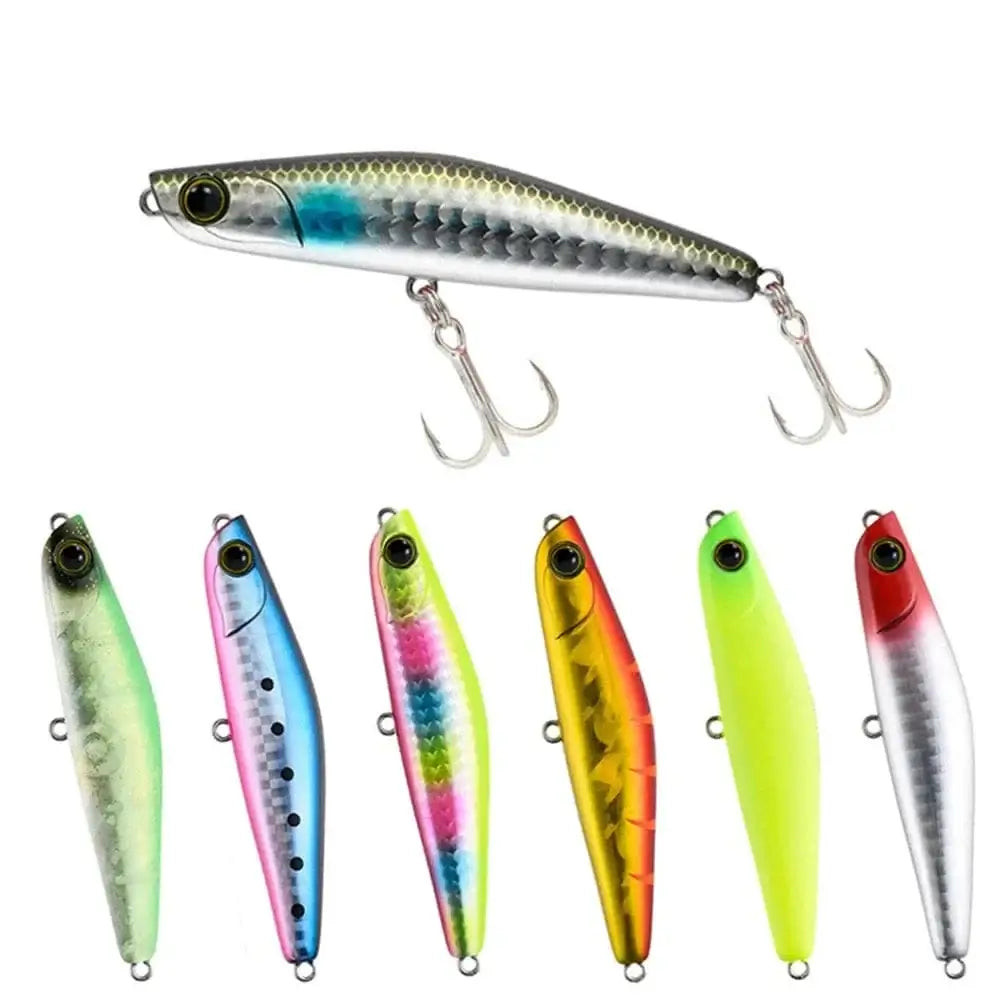 China China 8cm 18g Fishing Lure Pencil Wobbler Lure Yoichi 99 Super Long Cast Slow Sinking Jerkbait Swimbait Artificial Hard Bait Bass Bait