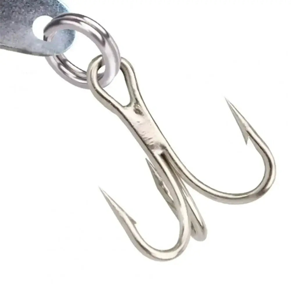 China China 8cm Metal Electronic Vibration Fake Bait Faux Lure Fish Hooks with LED Light Wobbler Artificial Plastic Hard Bait Fishing Tackle