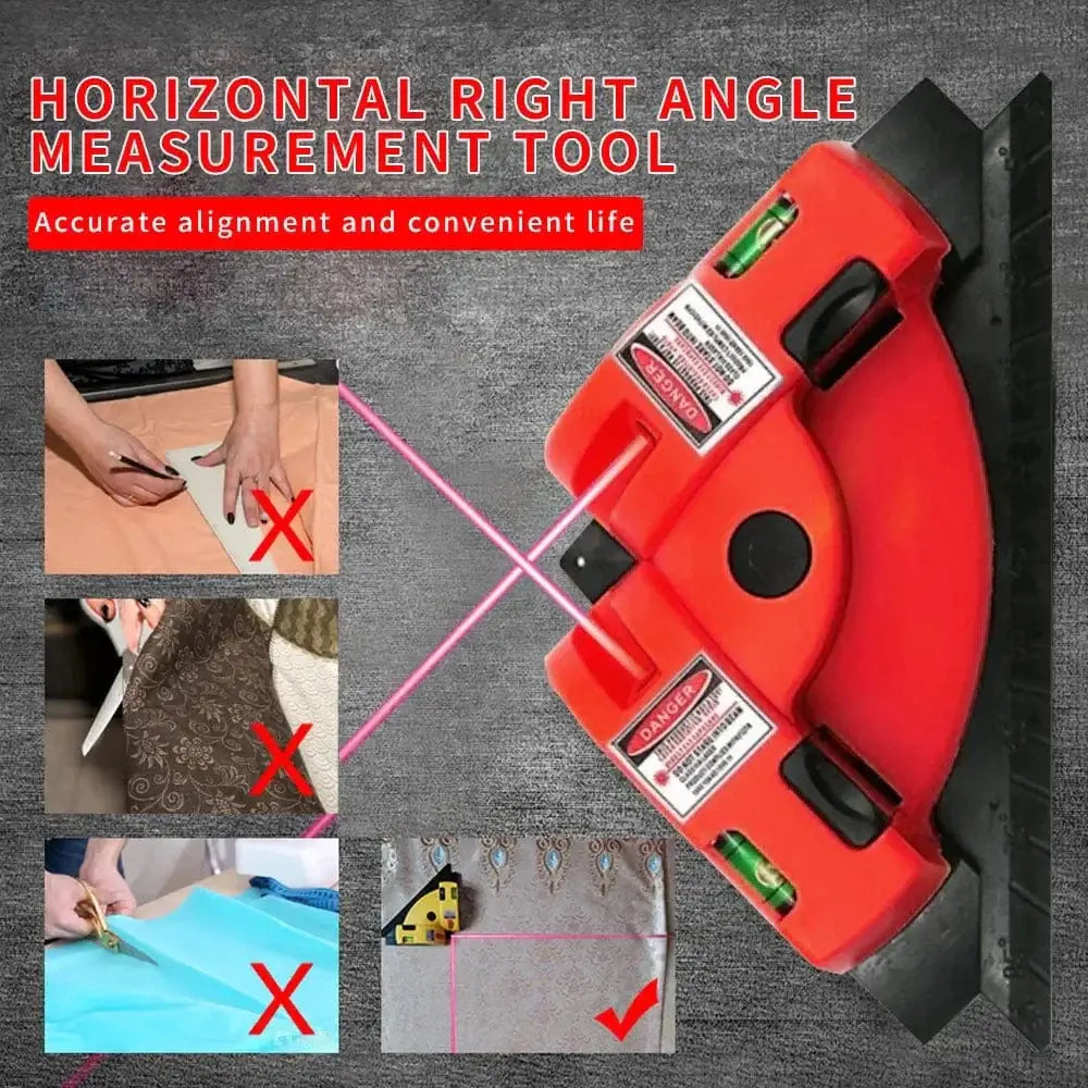 China China 90 Degrees Red 3In1 Laser Tape Measure Laser Rangefinder High-precision Digital Laser Tape Range Finder Measure Tool Measuring Instrument Level