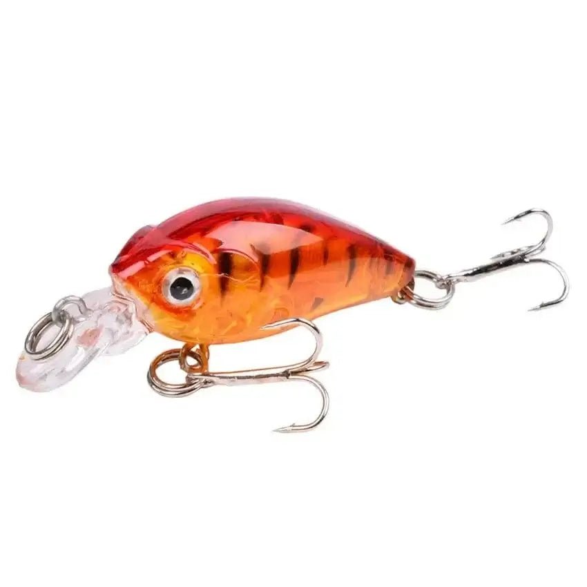 China China A 1 PCS Minnow Fishing Lure 45mm 3.8g Crankbait Hard Bait Topwater Artificial Wobbler Bass Japan Fly Fishing Accessories