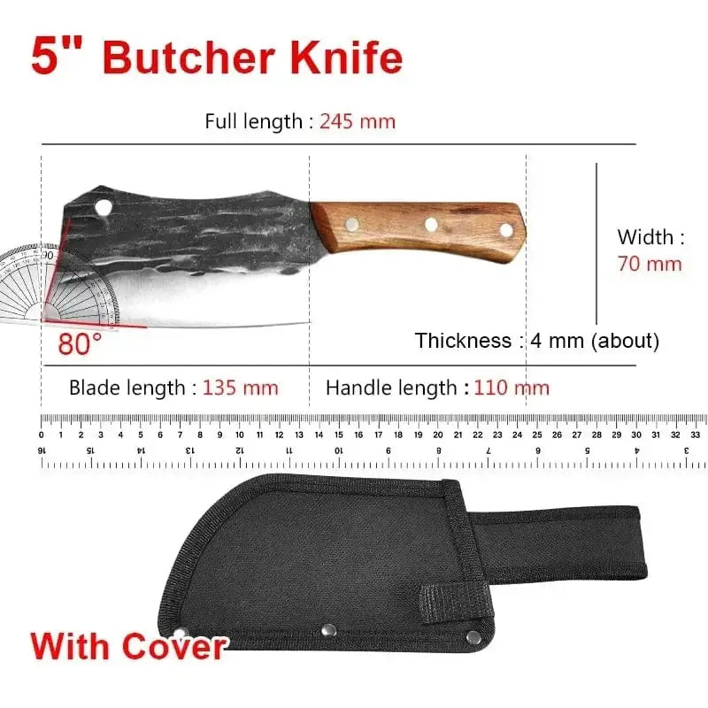 China China A Knife Utility Knife Slicing Fruit Fish Vegetable Meat Cleaver Kitchen Knives