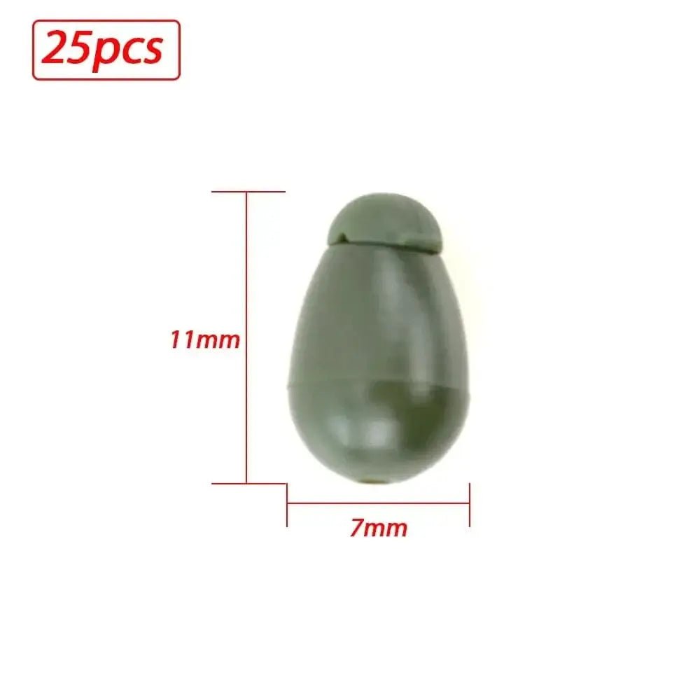 China China AG133-L Quick Change Beads Carp Fishing Tackle Hook Links Method Feeders Accessories Pack of 25